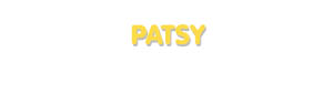 Der Vorname Patsy